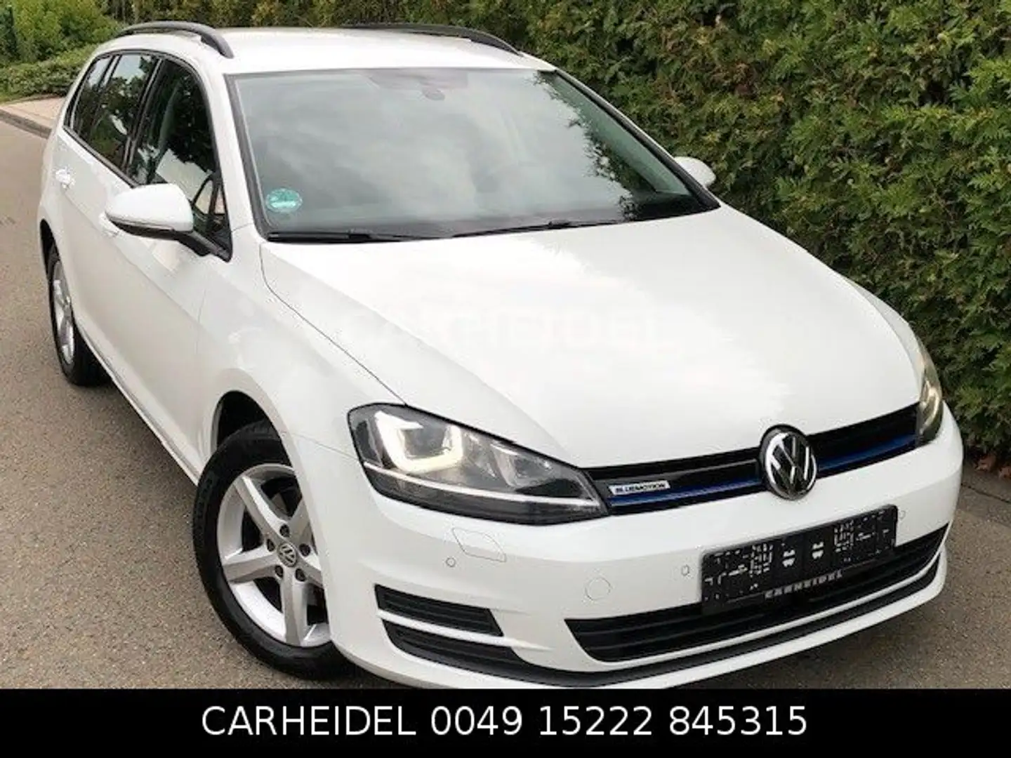 Volkswagen Golf 1.4 TGI Comfortline BlueMotion Variant Blanc - 2