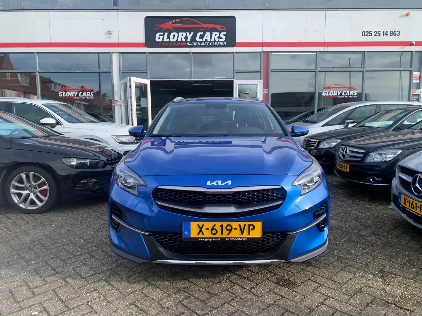 Kia XCeed 1.5 T-GDi DynamicLine 160PK Nog fabriek garantie Blauw - 2