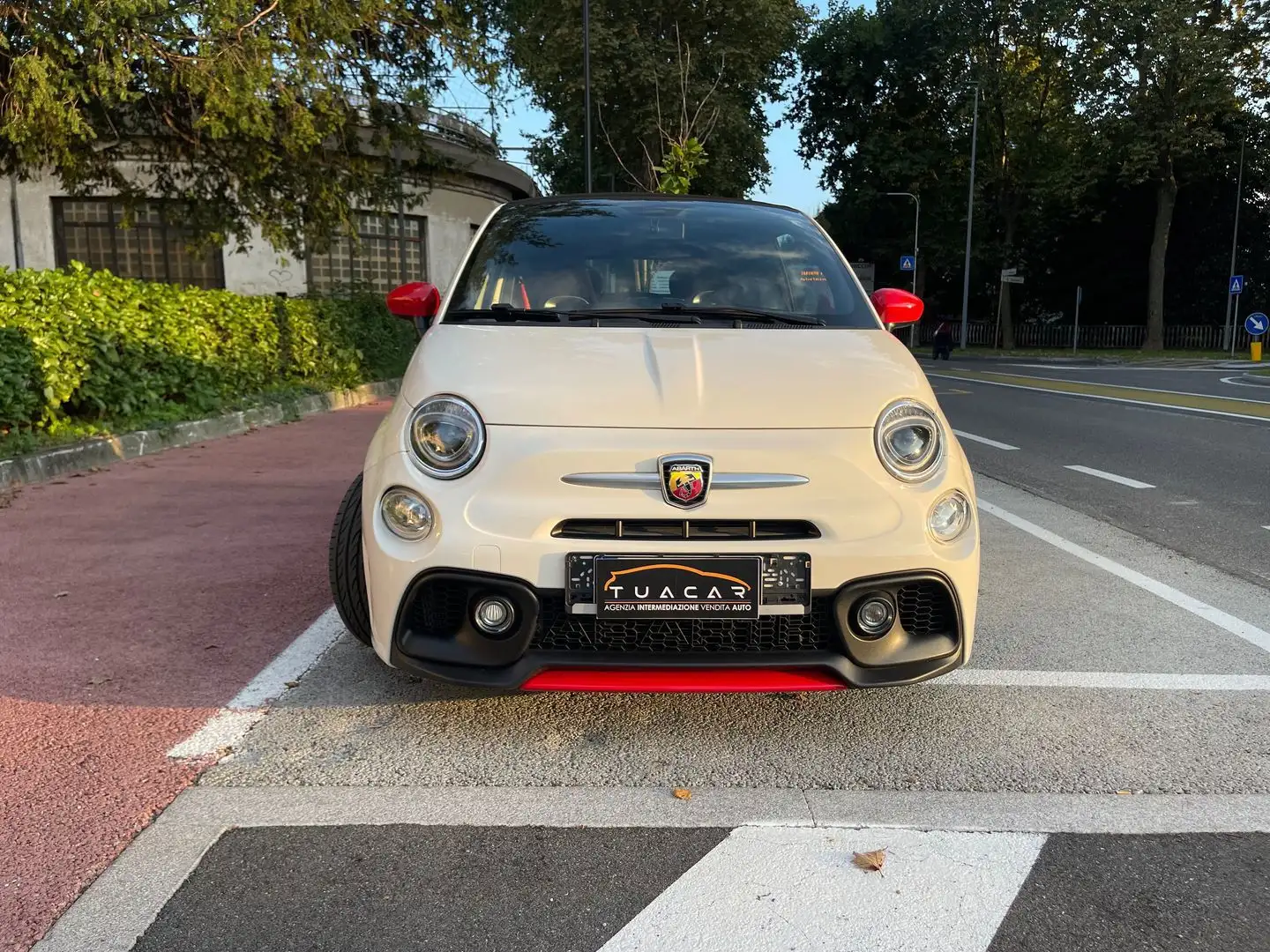 Abarth 500 Custom 1.4 T-Jet Blanc - 2