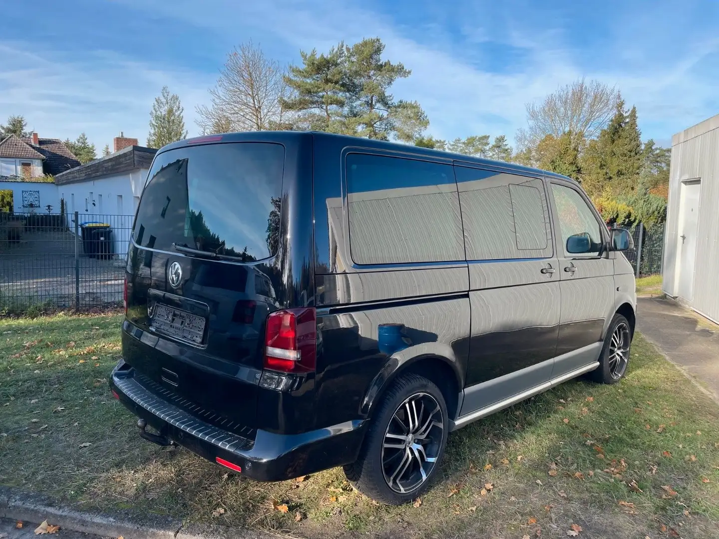 Volkswagen T5 Transporter T5 Multivan PanAmericana 4Motion 6 Sitzer+Sthzg! Noir - 2