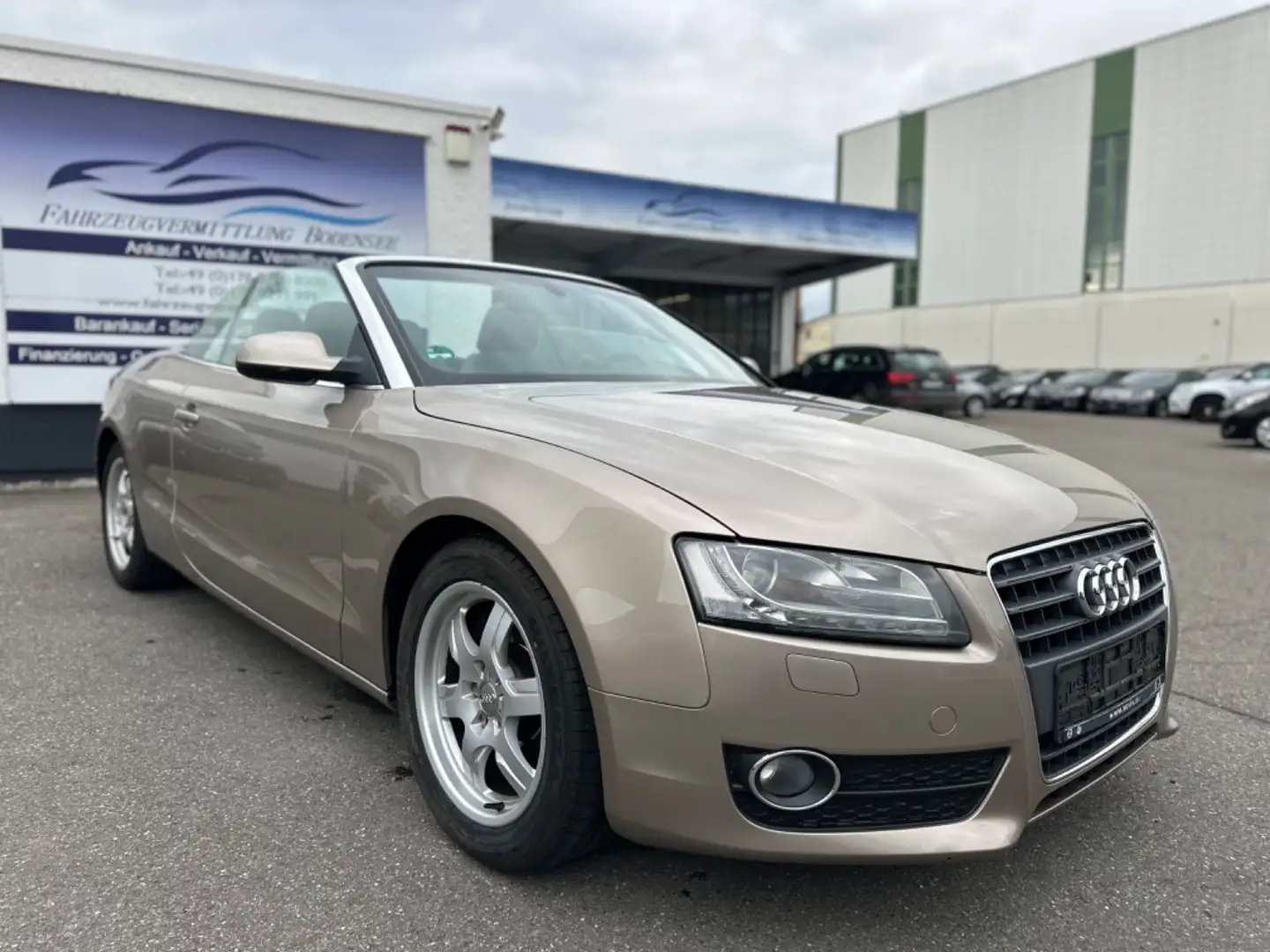 Audi A5 Cabriolet 2.0 TFSI Leder Kette & Service neu Beige - 1