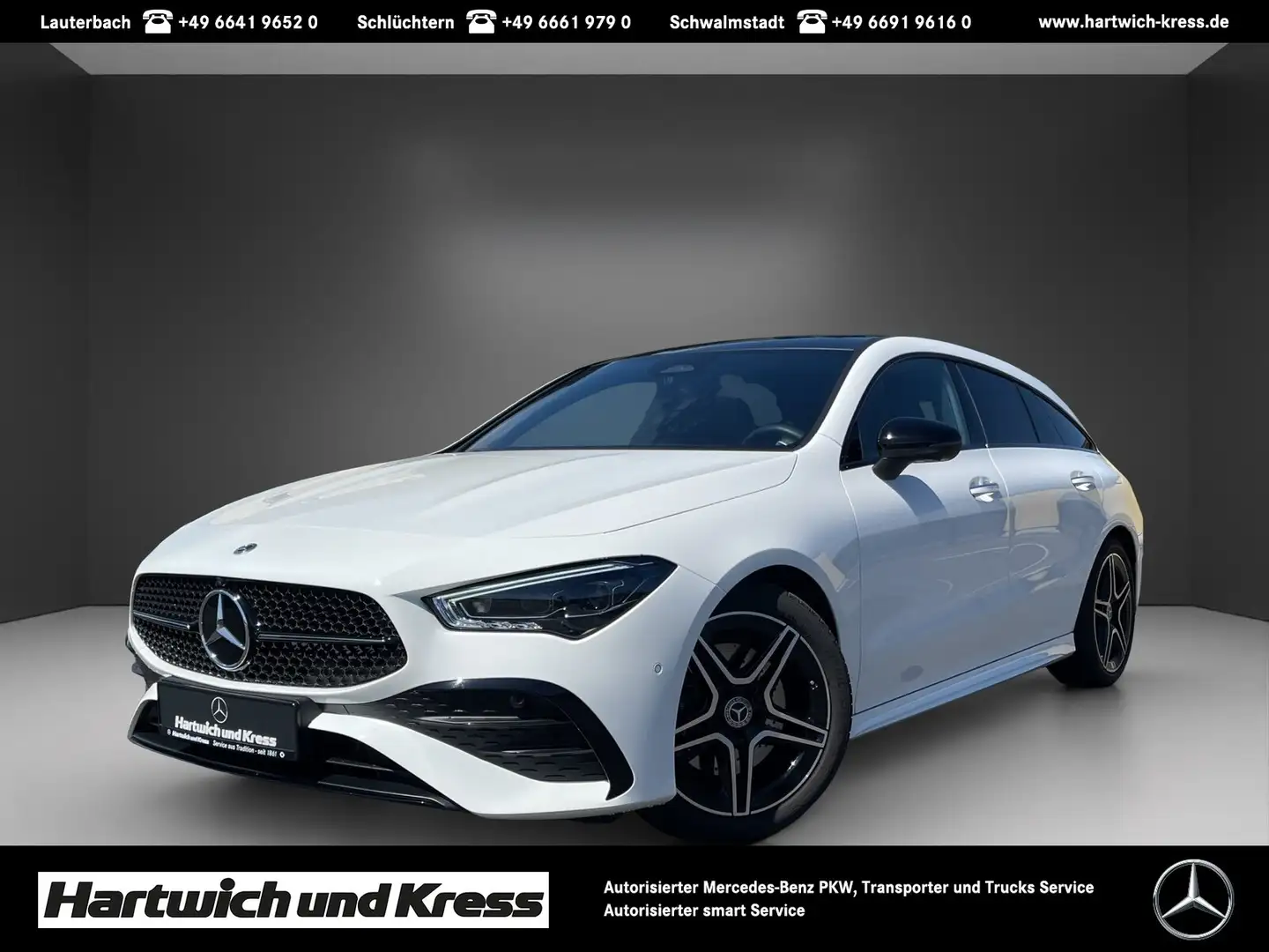 Mercedes-Benz CLA 200 CLA 200 Shooting Brake AMG Line Edition+Pano+Night Weiß - 1