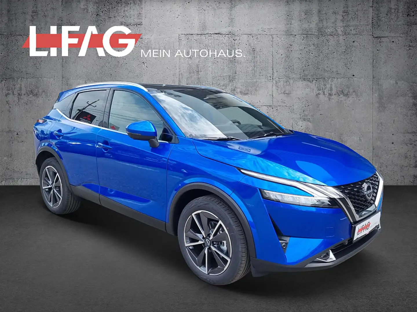 Nissan Qashqai 1,3 MHEV Tekna *ab € 27.990,-* Blau - 1