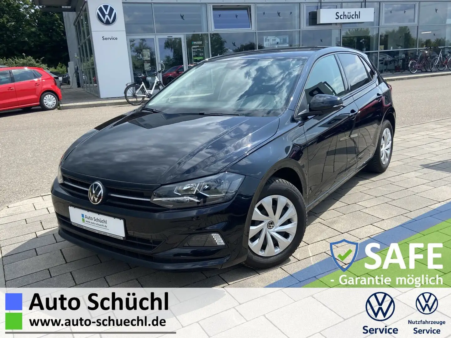 Volkswagen Polo 1.0 TSI DSG Comfortline NAVI+APP-CONNECT+AC Schwarz - 1