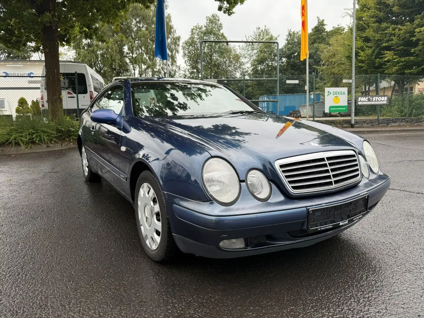 Mercedes-Benz CLK 200 AVANTGARDE*TÜV 01.2027* Modrá - 1