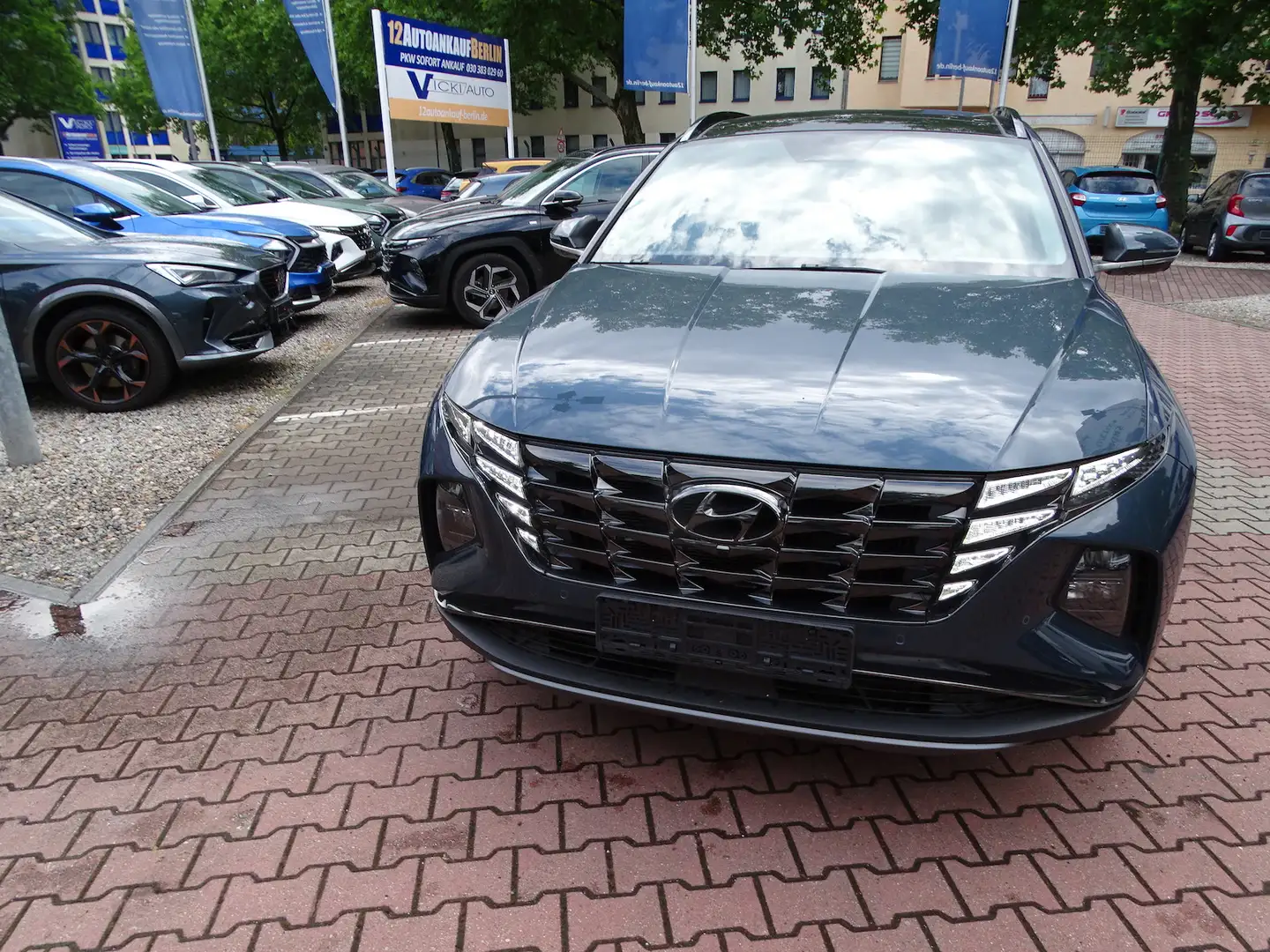 Hyundai TUCSON 1.6 Prime Plug-In Hybrid 4WD Panorama Grijs - 2
