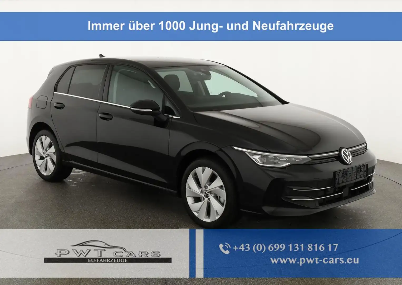 Volkswagen Golf 1.5 TSI eHybrid 150 kW VIII Style, AHK, Navi, K... Schwarz - 1