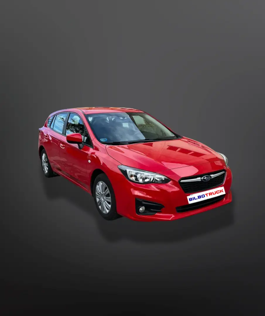Subaru Impreza Berlina Automático de 5 Puertas Rojo - 1