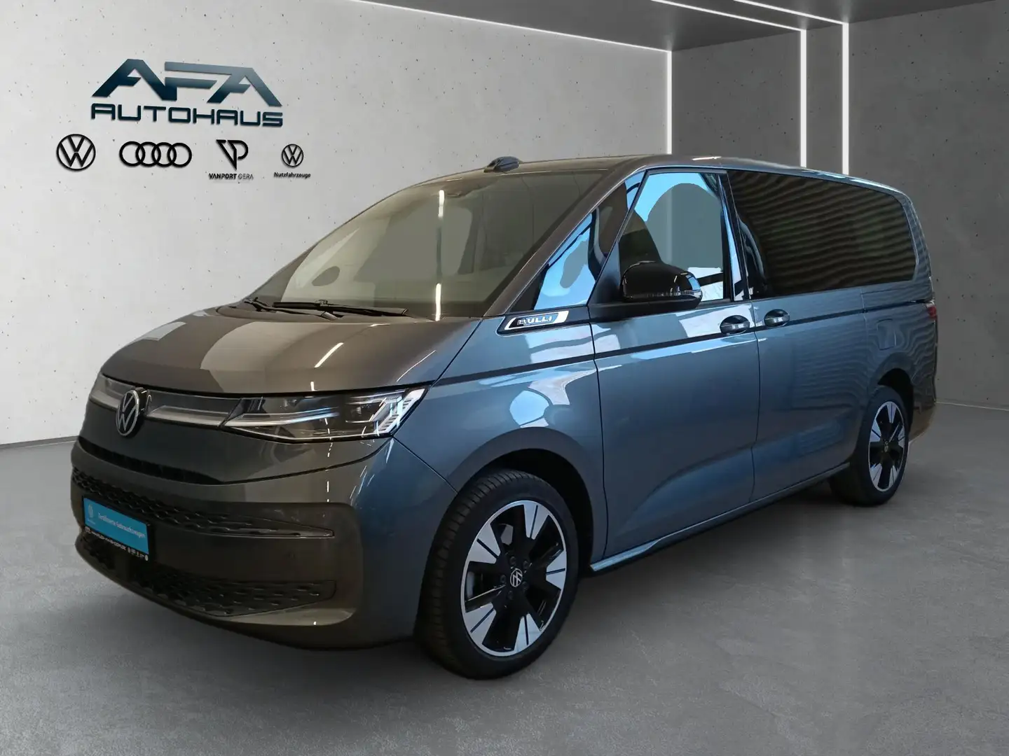 Volkswagen T7 Multivan 2.0 TDI DSG LED*NAV*AHK*STHZ*19Zoll Grau - 2