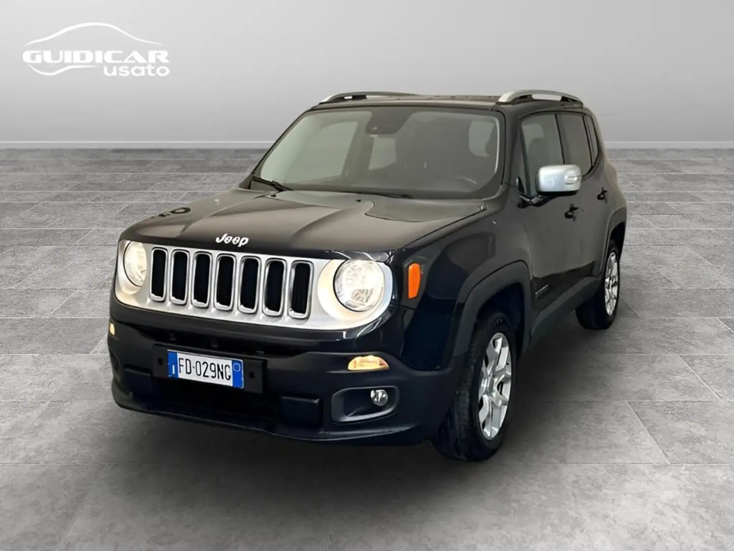 Jeep Renegade 2.0 mjt Limited 4wd 140cv auto Nero - 1