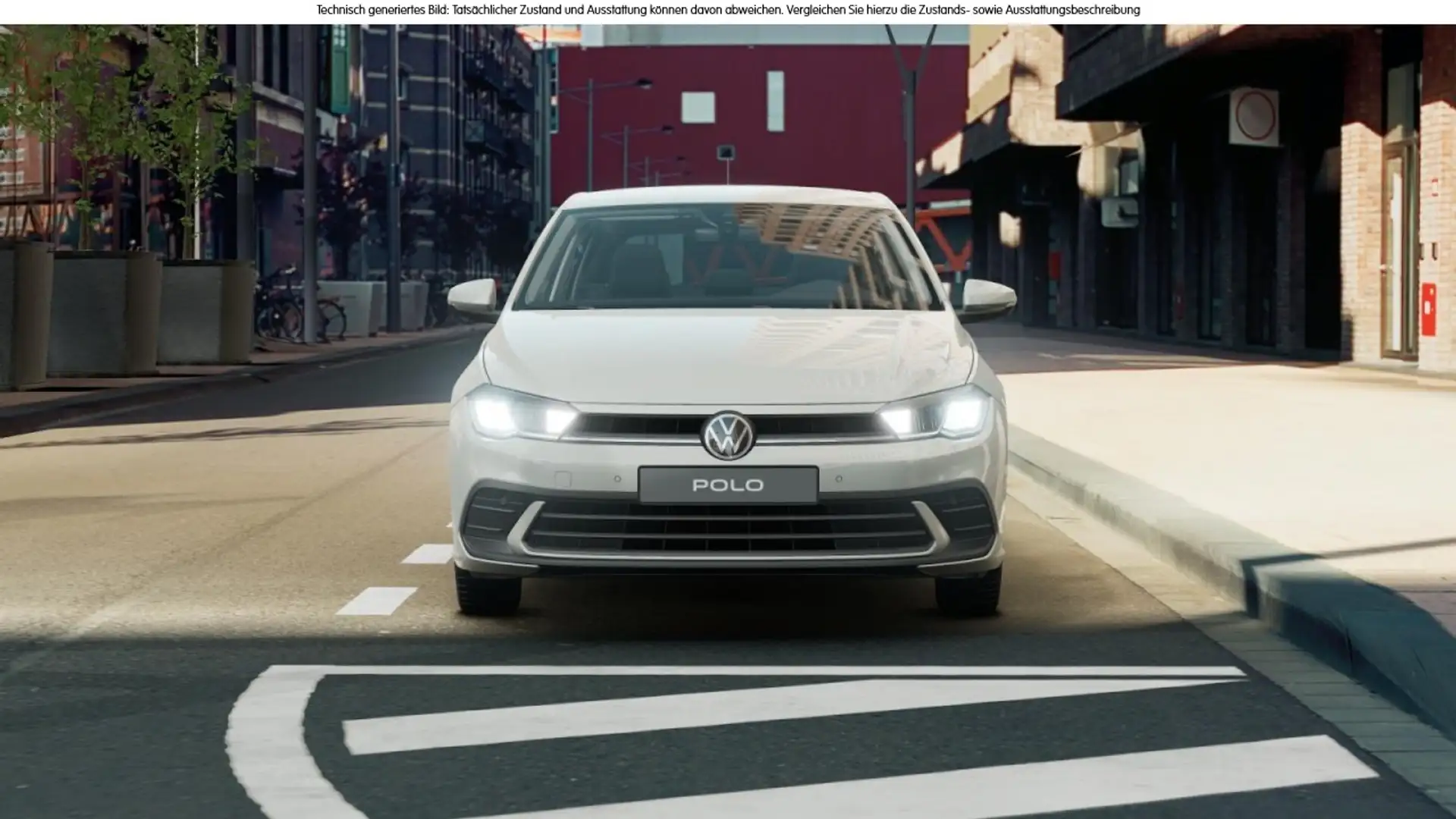 Volkswagen Polo 1.0 LED PDC DAB+ Klima App-Connect Klima Grau - 2