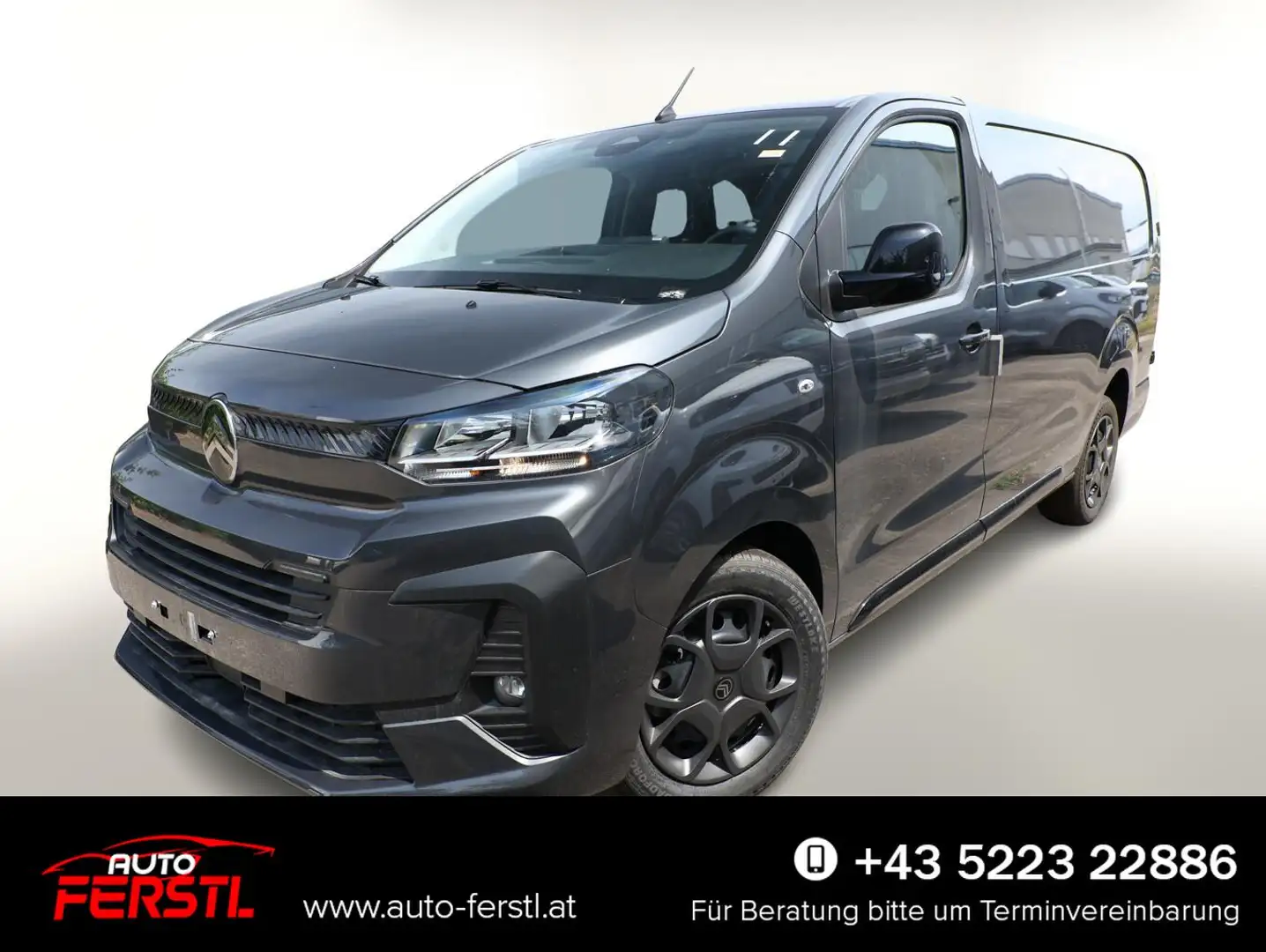 Citroen Jumpy XL AT Nav SHZ Kam AHK ModuW Holz Look DigC 110 ... Grau - 1