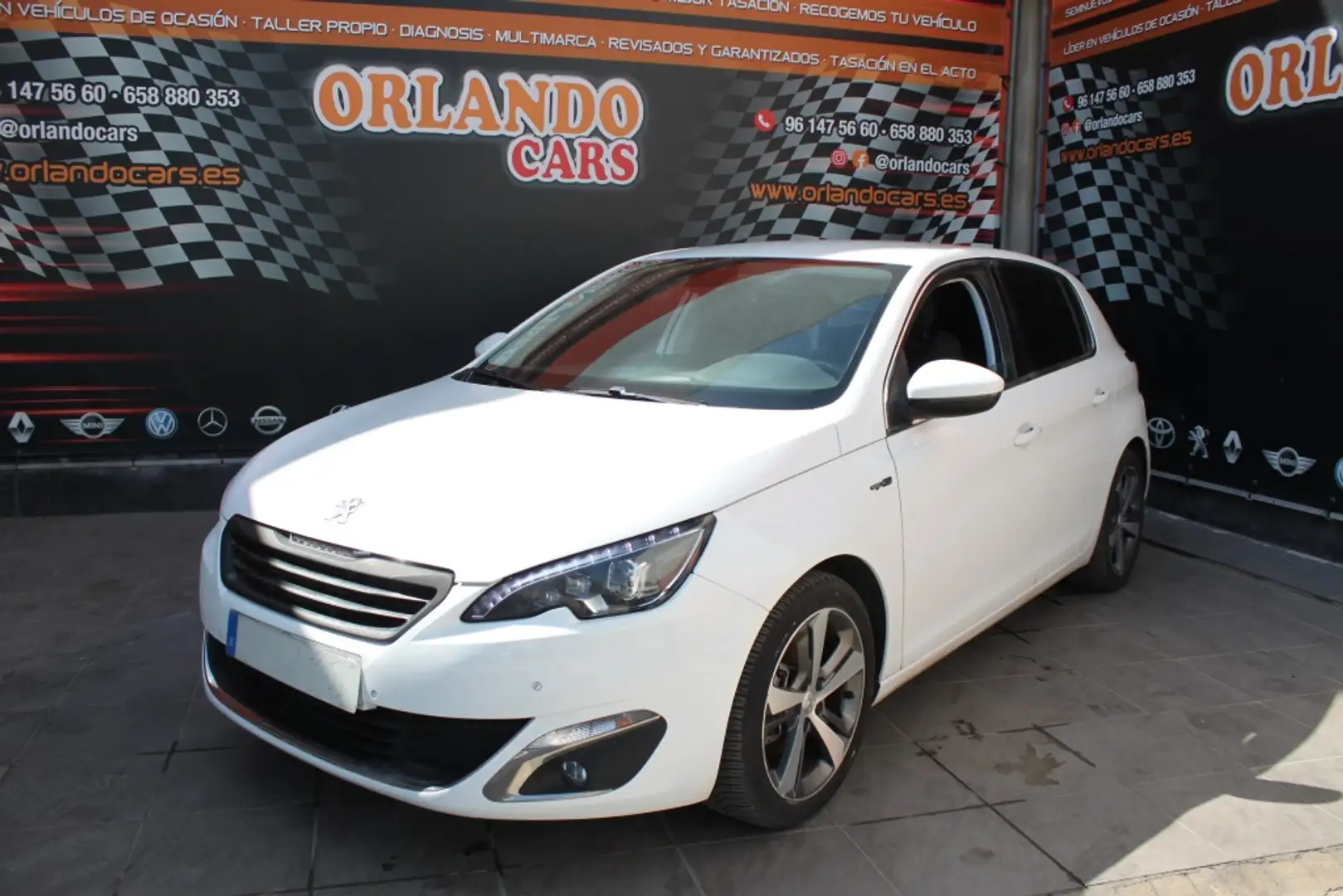 Peugeot 308 1.2 PureTech S&S Allure EAT6 130 Blanco - 1