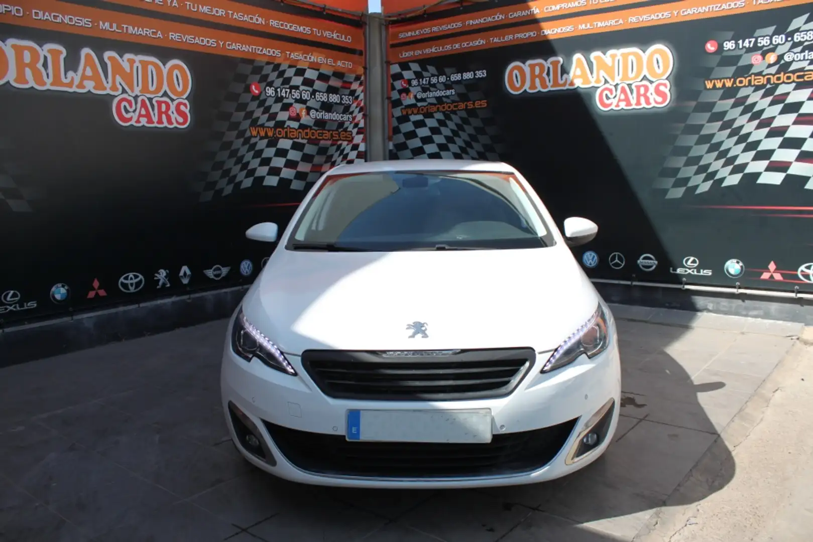 Peugeot 308 1.2 PureTech S&S Allure EAT6 130 Blanco - 2