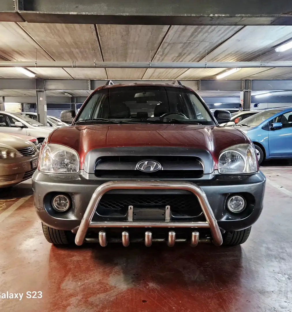 Hyundai SANTA FE Santa Fe 2.4i 16v 4WD GLS (PRIX EXPORT) Rouge - 2