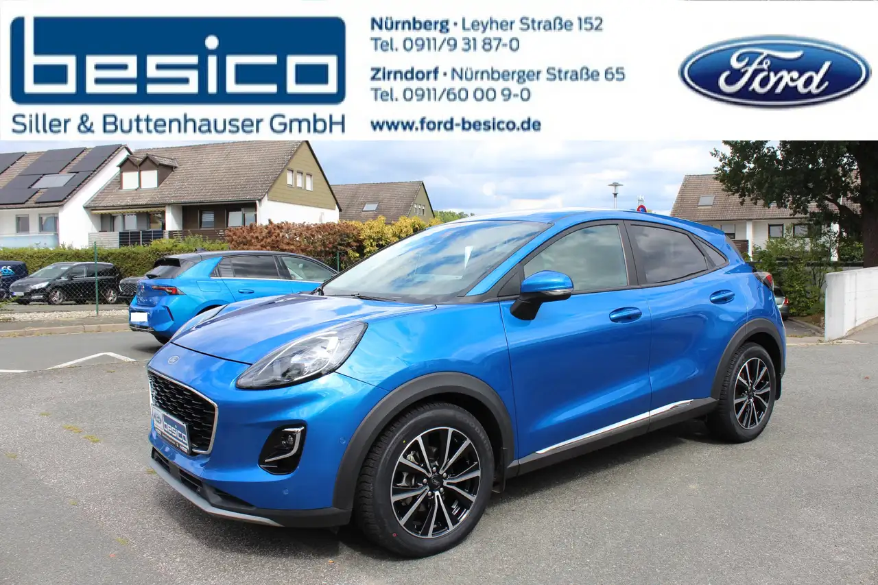 Ford Puma Titanium X 1,0EcoBoost*Automatik*Massagesitze*Ganzjahresreifen*Rückfahrkamera*Park Pilot*Navi*B&O* — photo 1 of 29