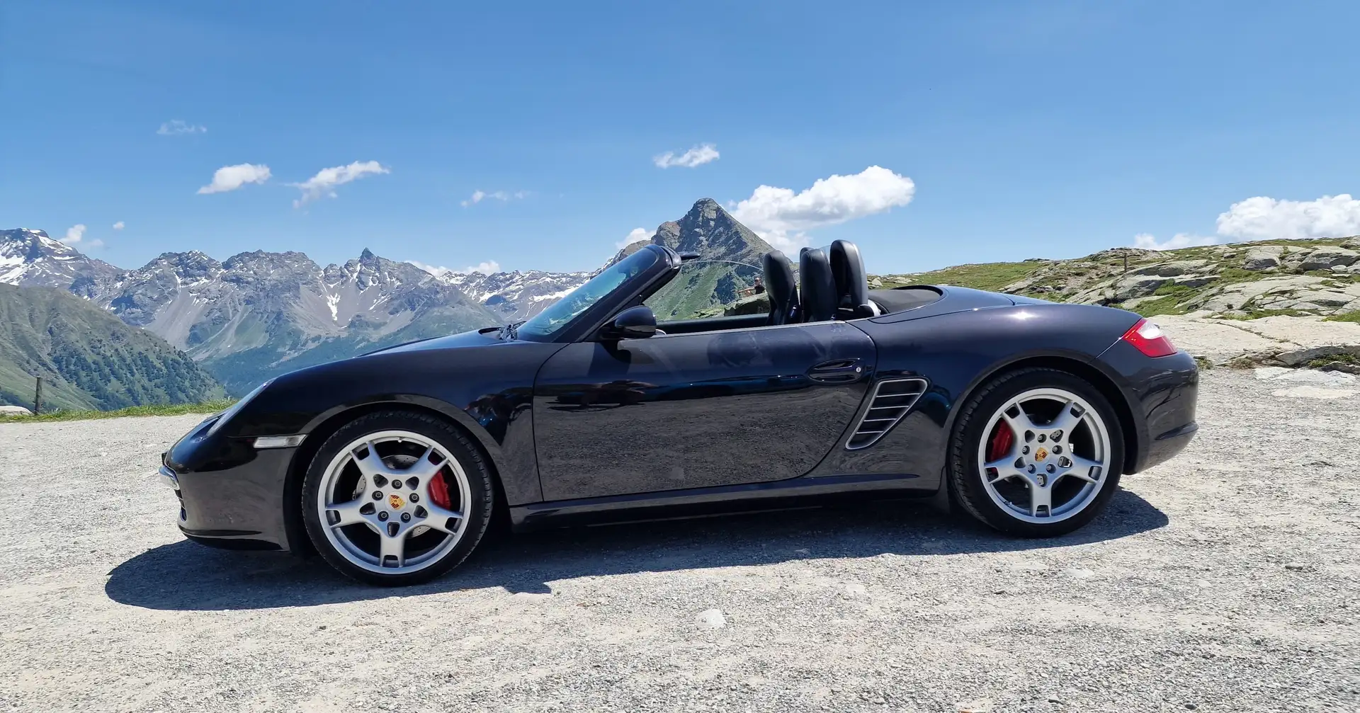 Porsche Boxster 3.2 Zwart - 1