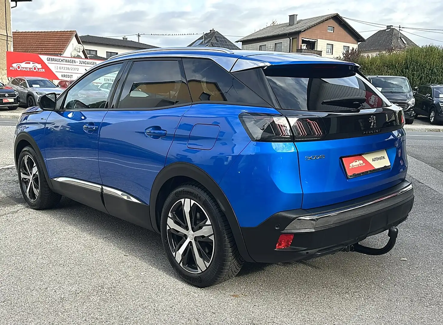Peugeot 3008 1.6 Hybrid 225 Allure Pack *AHK, 1.Besitz* Blau - 2