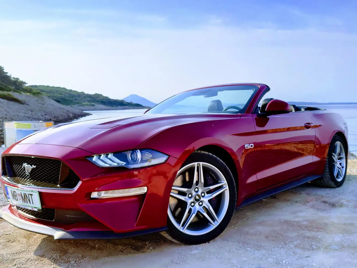 Ford Mustang Mustang 5,0 Ti-VCT V8 GT Cabrio Aut. GT Rot - 1