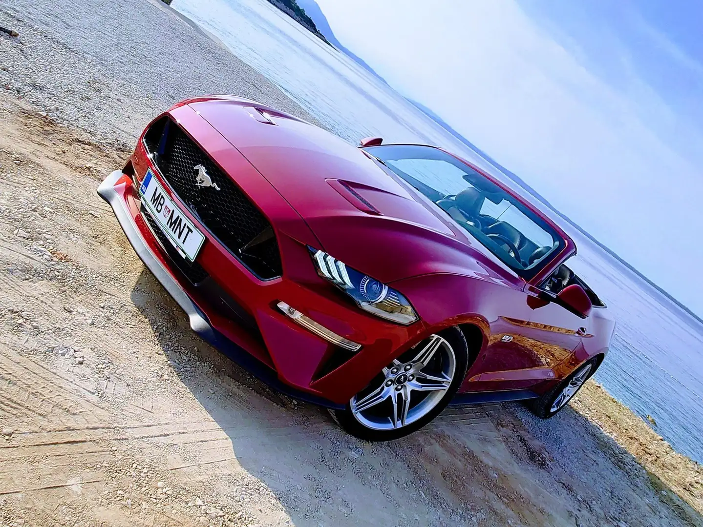 Ford Mustang Mustang 5,0 Ti-VCT V8 GT Cabrio Aut. GT Rot - 2