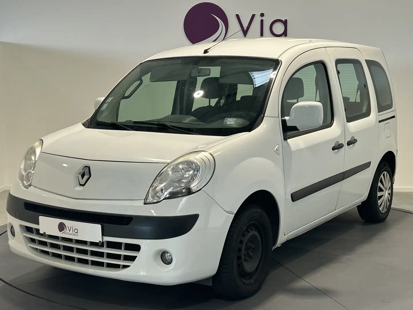 Renault Kangoo 1.5 dCi 85 eco2 climatisation, equipement TPMR ele Blanc - 1
