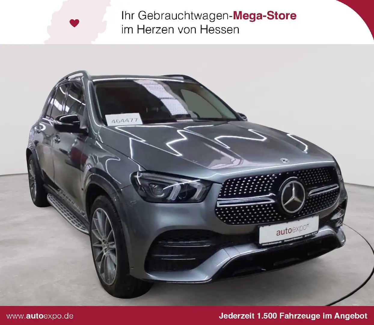 Mercedes-Benz GLE 350 GLE 350 de 4M-AMG Airm AssiP AHK Sound Gris - 1