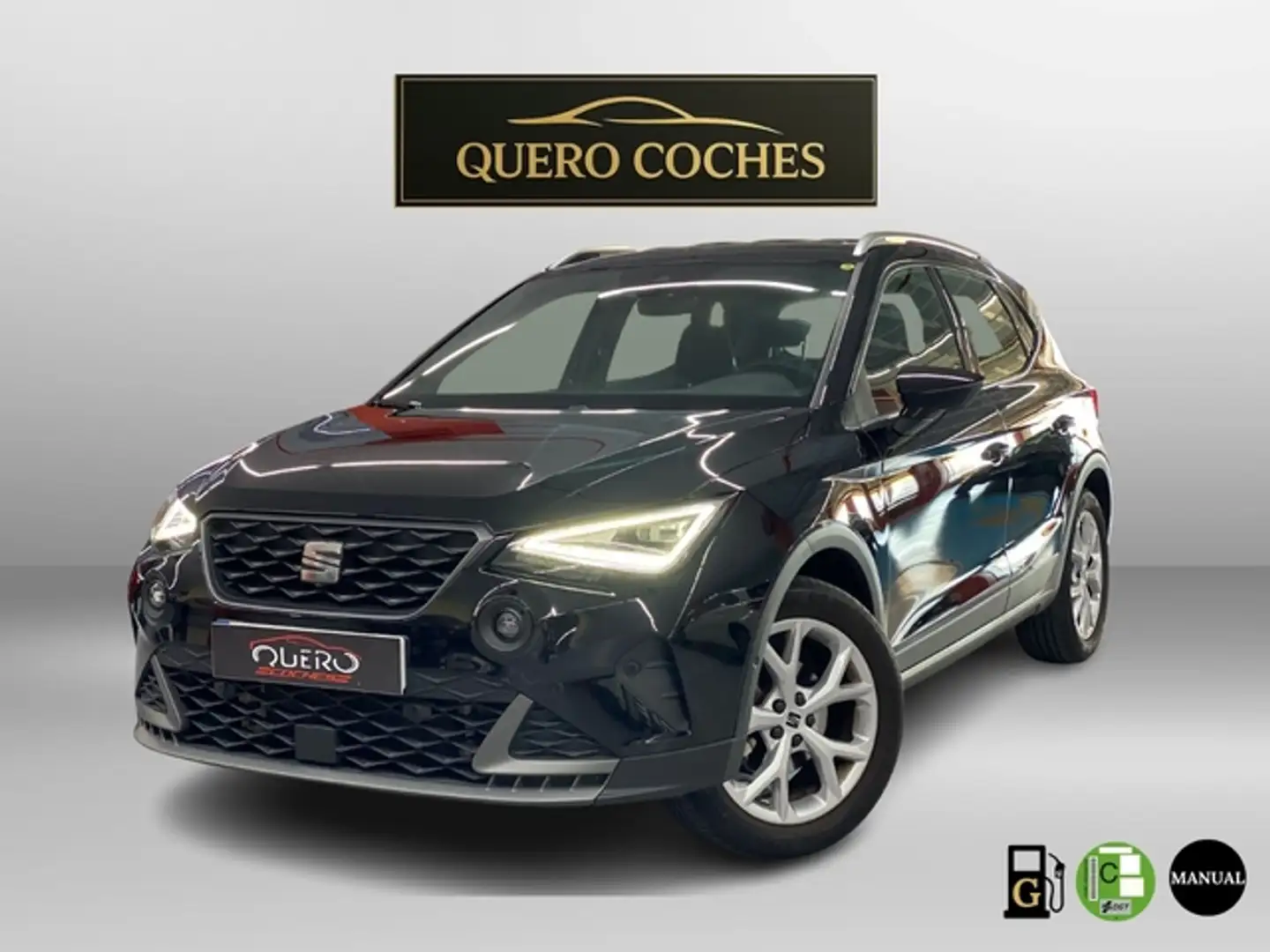 SEAT Arona 1.0 TSI S&S FR DSG7 XM 115 Schwarz - 2