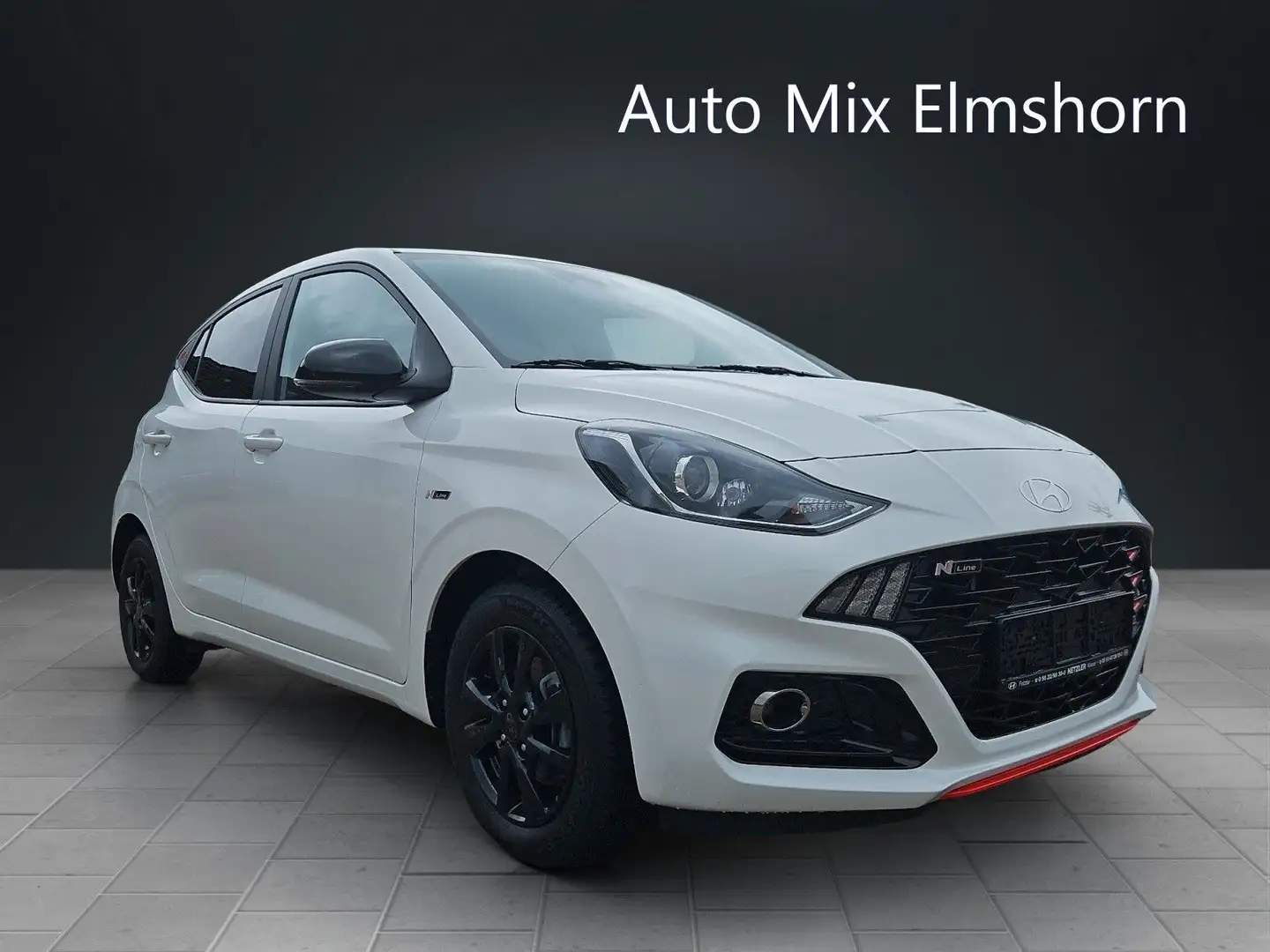 Hyundai i10 NLine Klima Navi Kamera Sitzheizung Tempomat Beyaz - 1