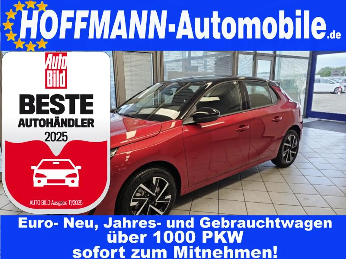 Opel Corsa GS Dach schwarz,ACC,Klima,Sitzhzg.,Kamera Rot - 1