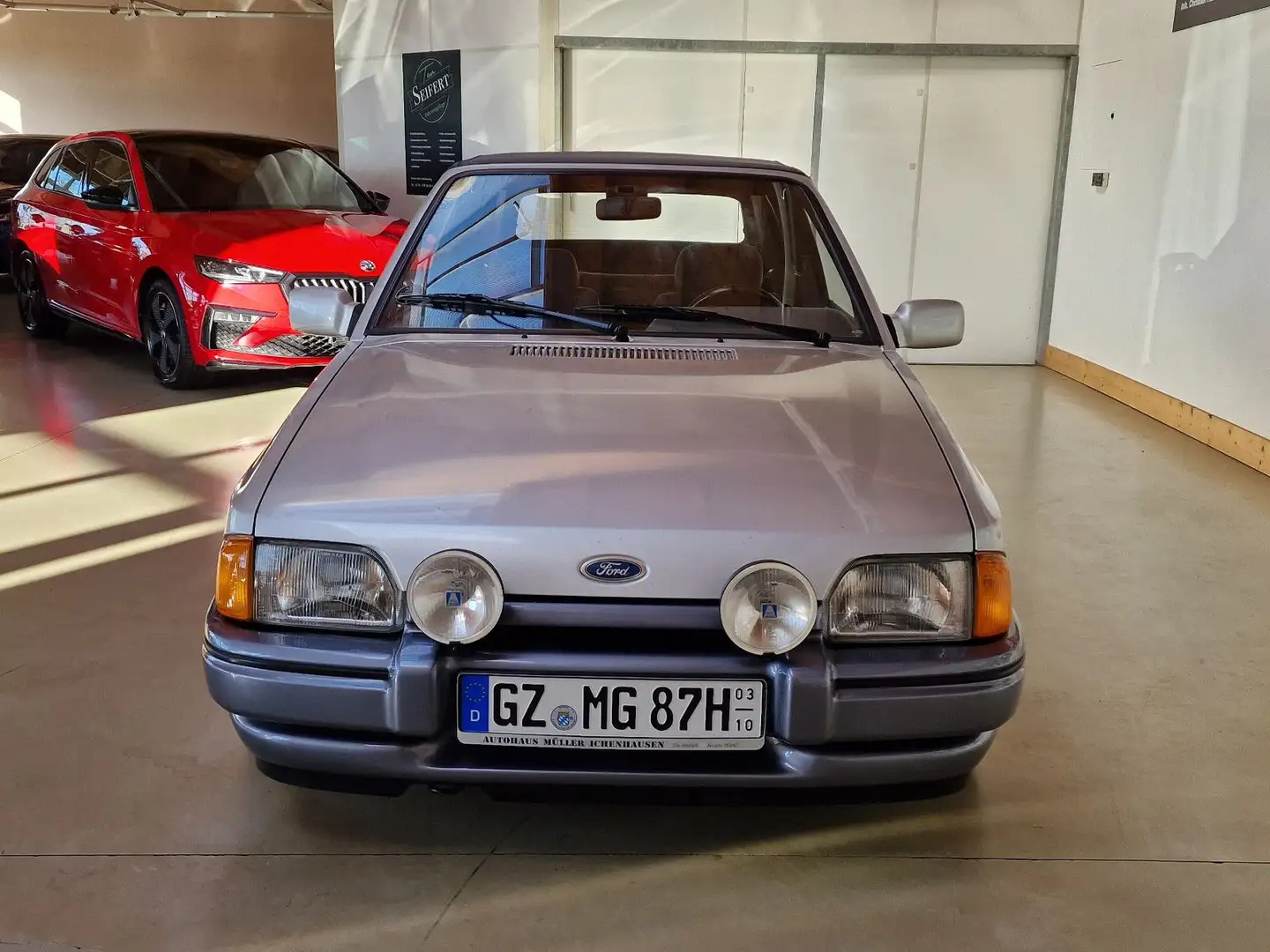 Ford Escort Cabrio 1,6L 105PS XR3i H Zulassung Silber - 2
