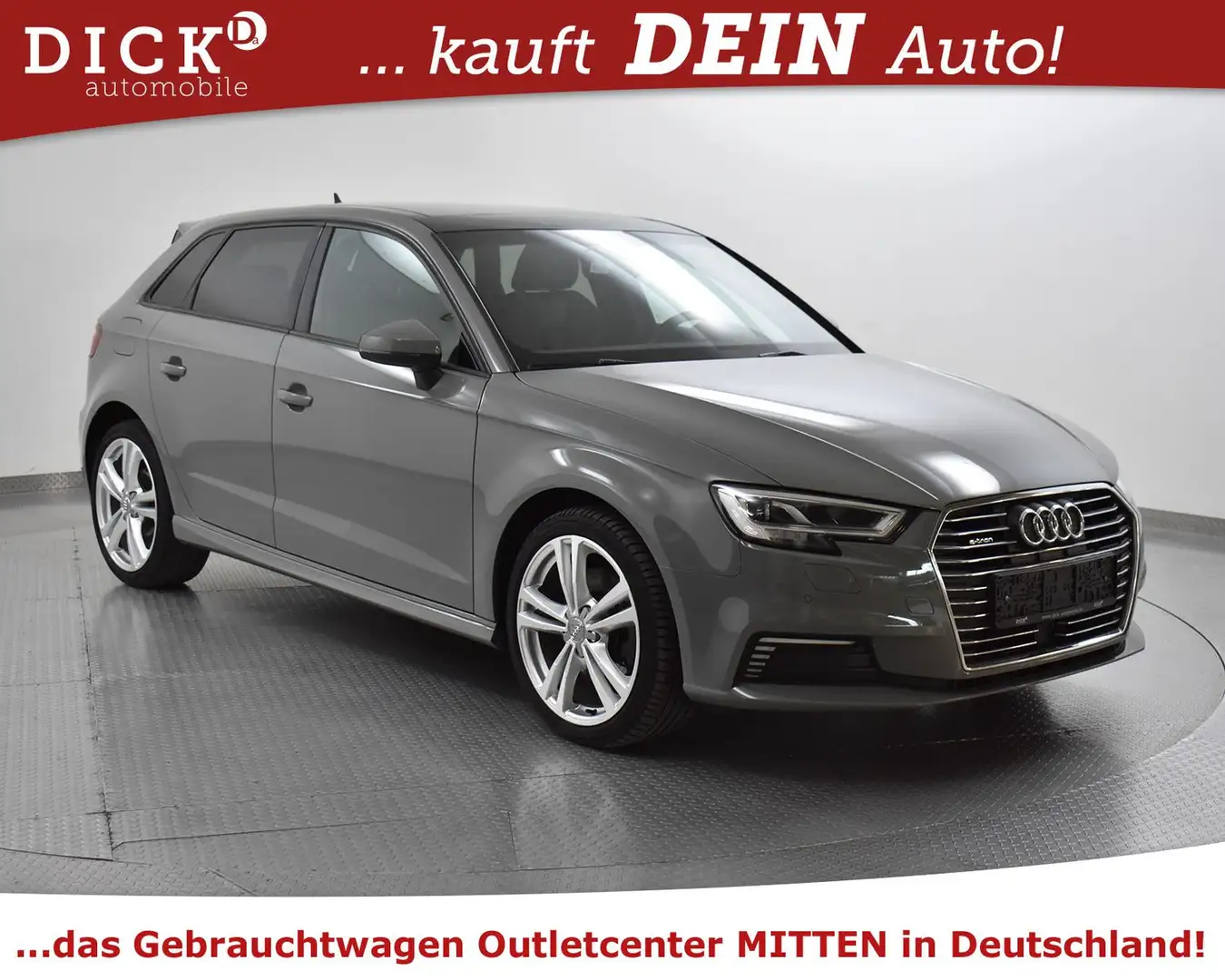 Audi A3 SB 40 e-tron S Line Sport VIRTU+PANO+LED+B&O+ Grau - 1