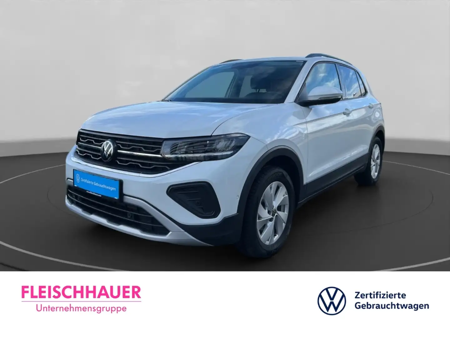 Volkswagen T-Cross TSI 1.0 Life+SHZ+LED+KAMERA+ACC+DAB Weiß - 1