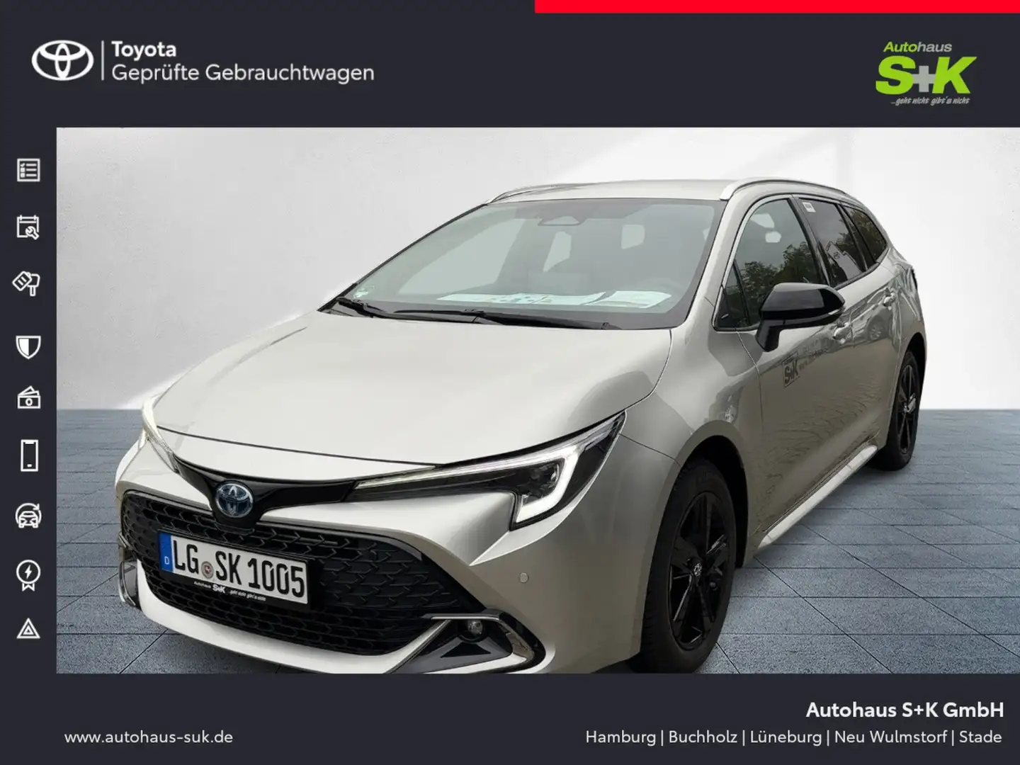 Toyota Corolla 2,0-l-Hybrid, TS Teamplayer*Carplay*R-Kamera*** Silber - 1
