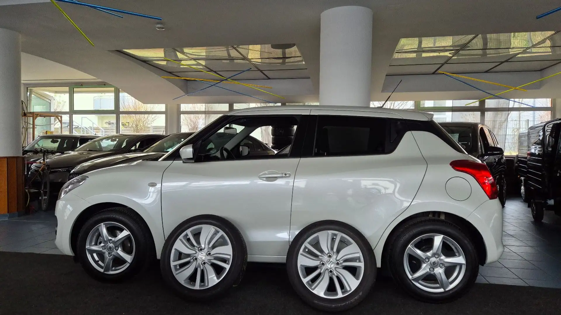 Suzuki Swift /8xAlu/Android/RFK/SHZ/1.Hd/orig.3.860 KM Bianco - 2