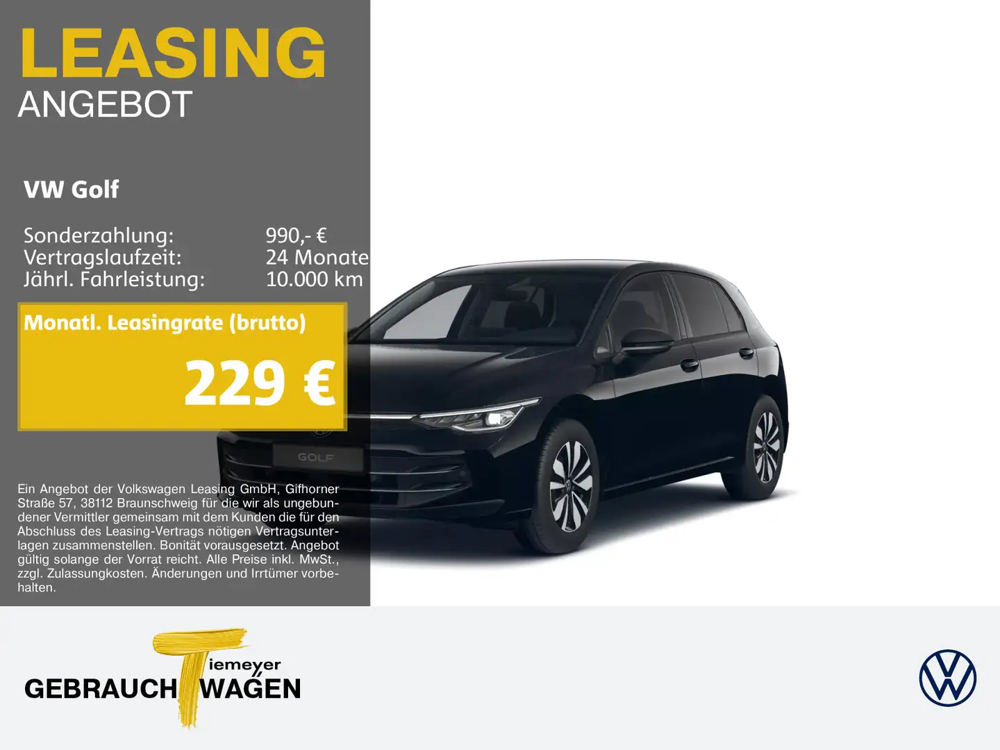 Volkswagen Golf 2.0 TDI DSG GOAL LED+ KAMERA AHK NAVI Noir - 1