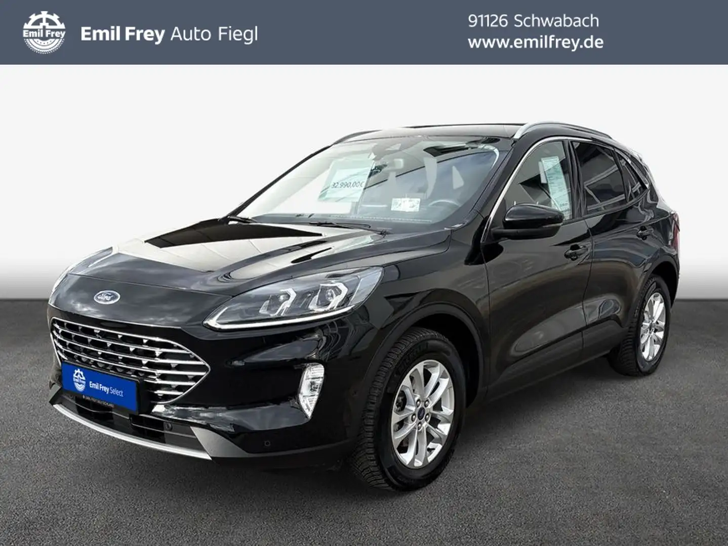 Ford Kuga 2.0 EcoBlue 4x4 Aut. TITANIUM 88 kW, 5-türig Schwarz - 1