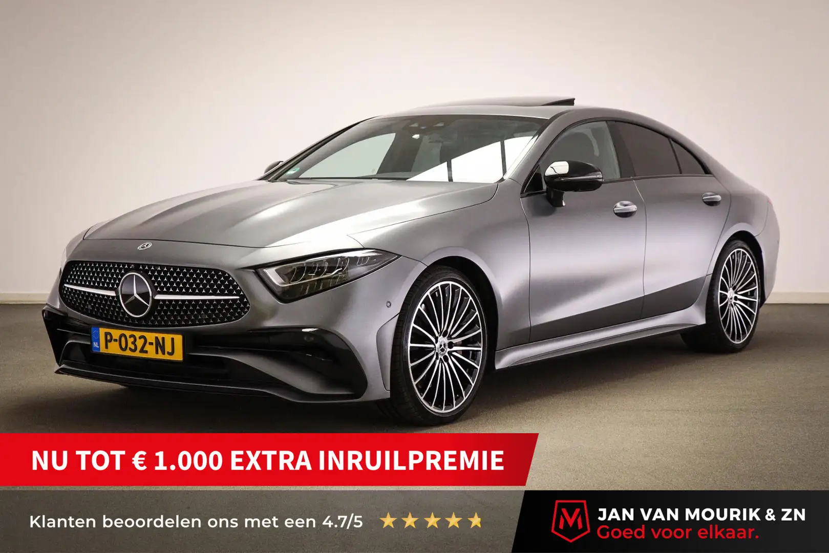 Mercedes-Benz CLS 450 4MATIC Premium Plus | NIGHT / RIJASSISTENTIE PLUS- Gris - 1