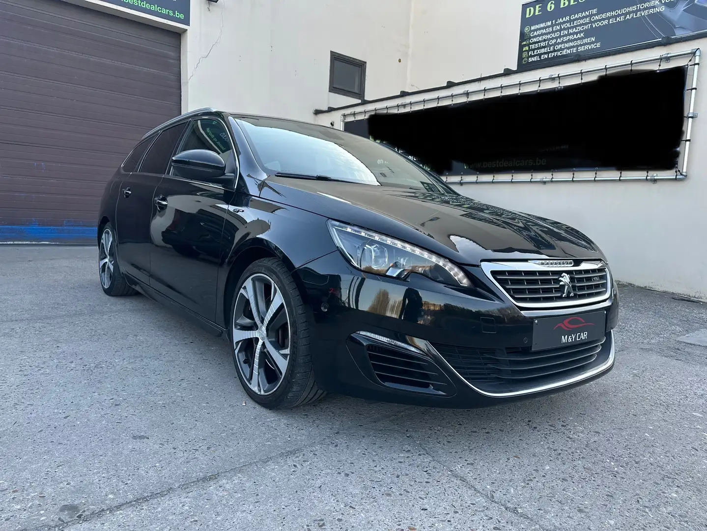 Peugeot 308 SW 2.0 BlueHDi GT STT Schwarz - 1