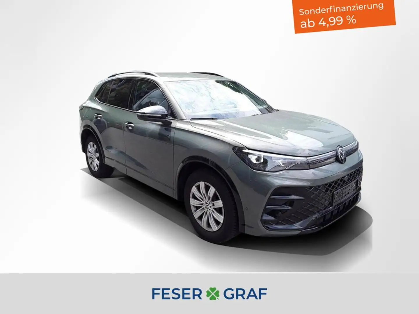 Volkswagen Tiguan 1.5 eTSI R-Line BlackStyle DSG IQ-Light / AreaView Grün - 1