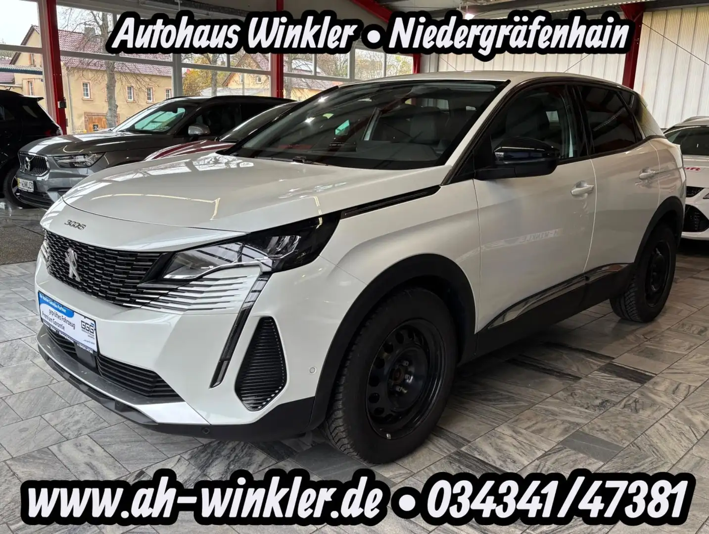 Peugeot 3008 Allure LED Navi DAB+ Kamera Weiß - 1