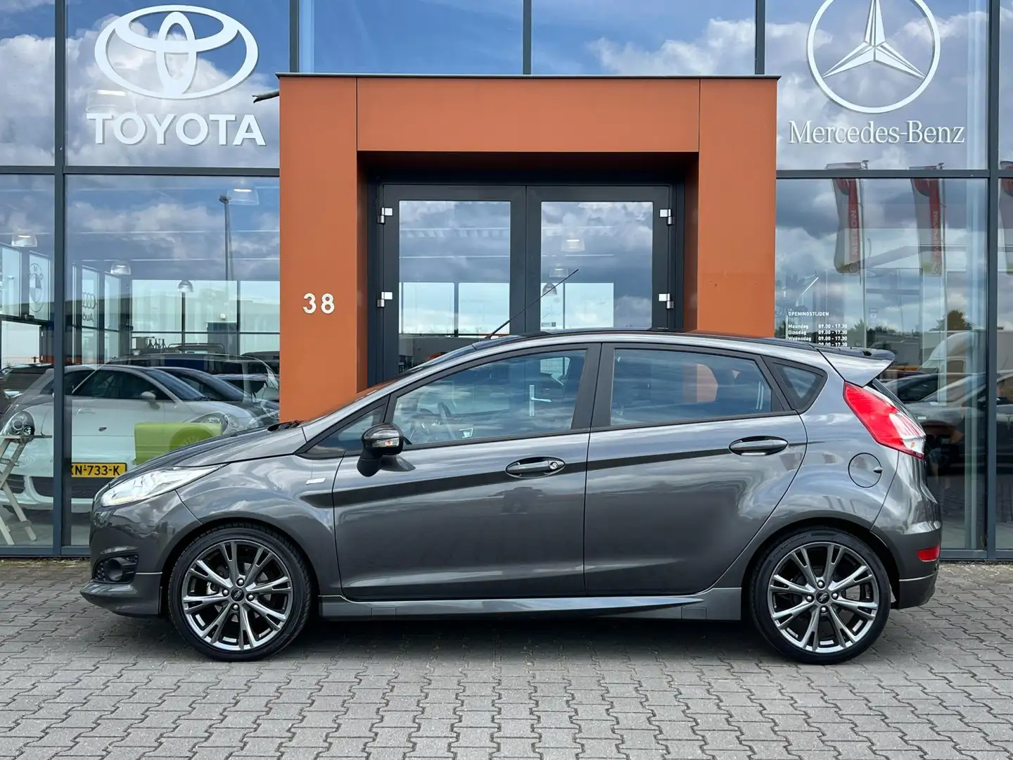 Ford Fiesta 1.0 EcoBoost ST Line|Navi|Cruise|Clima|Isofix|BT Gris - 2