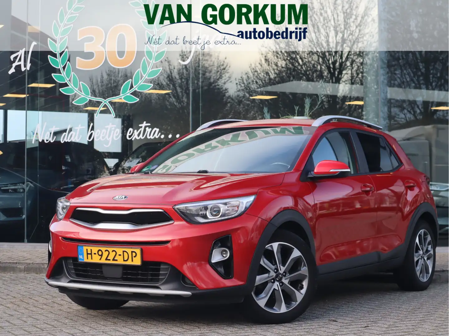 Kia Stonic 1.0 T-GDi DynamicPlusLine Rood - 1