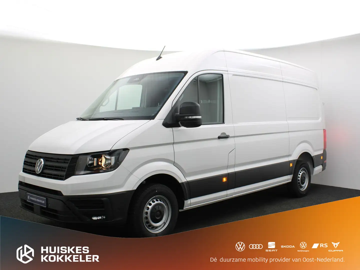 Volkswagen Crafter 2.0 TDI 140pk Automaat L3H3 Highline | BPM-vrij | Wit - 1