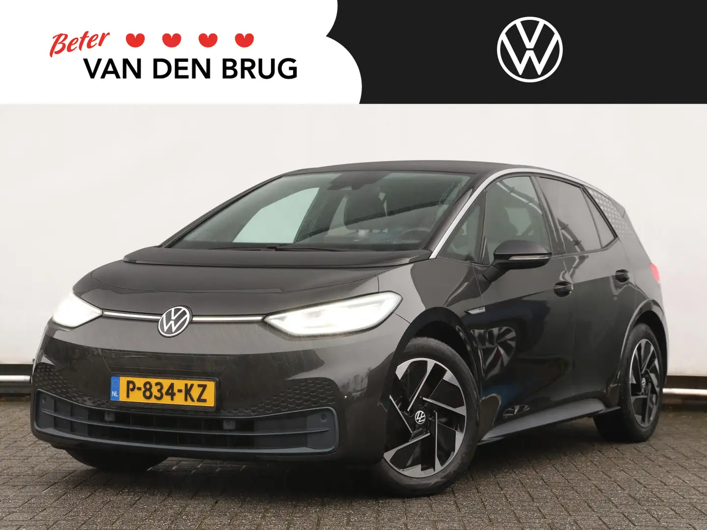 Volkswagen ID.3 Business 58 kWh 204PK | Navigatie | Stoelverwarmin Zwart - 1