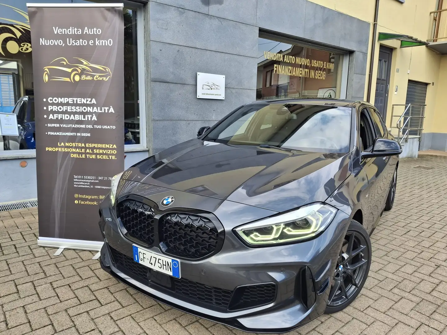 BMW 135 M 135i xdrive auto Gri - 1