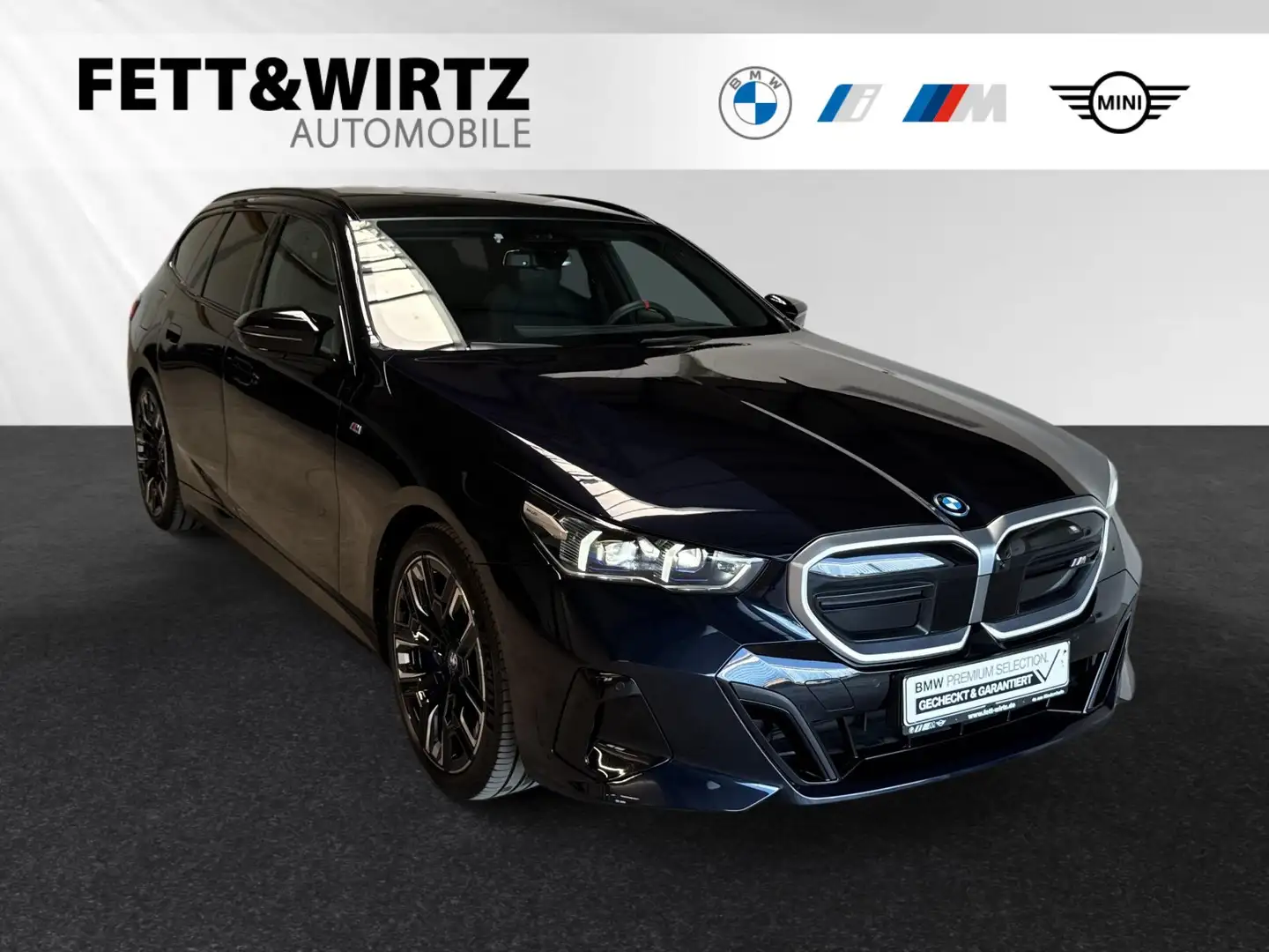 BMW i5 M60 xDrive Touring Lr. 689,- br. o.Anz. 27Mon/5`Km Noir - 1
