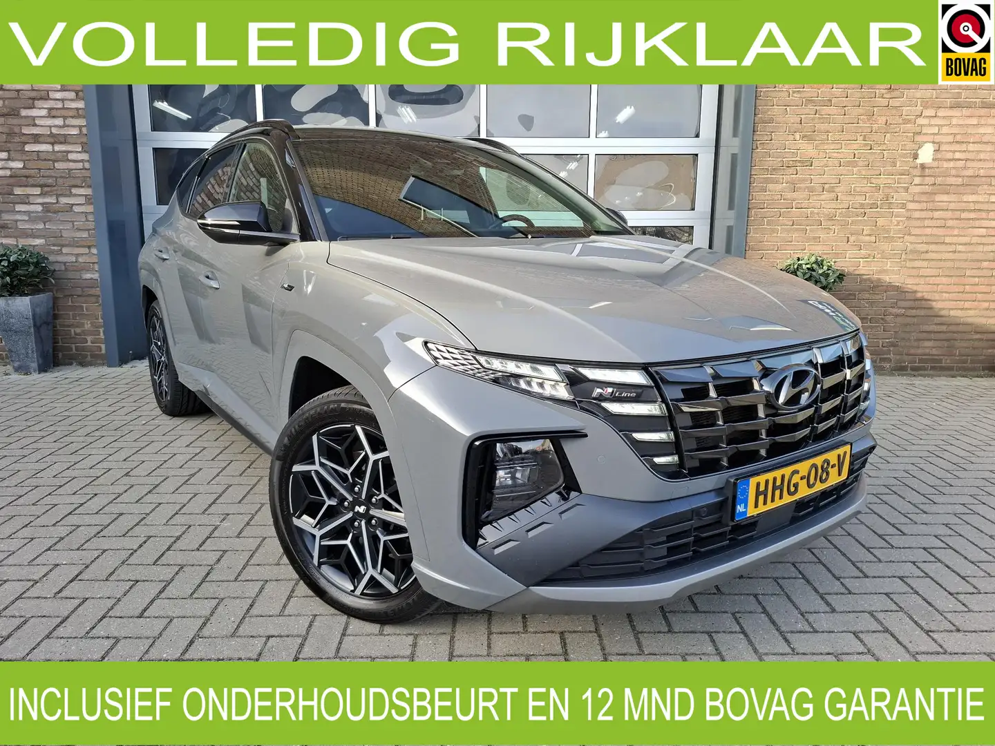 Hyundai TUCSON 1.6 T-GDI PHEV N Line 4WD Trekhaak! Grijs - 1