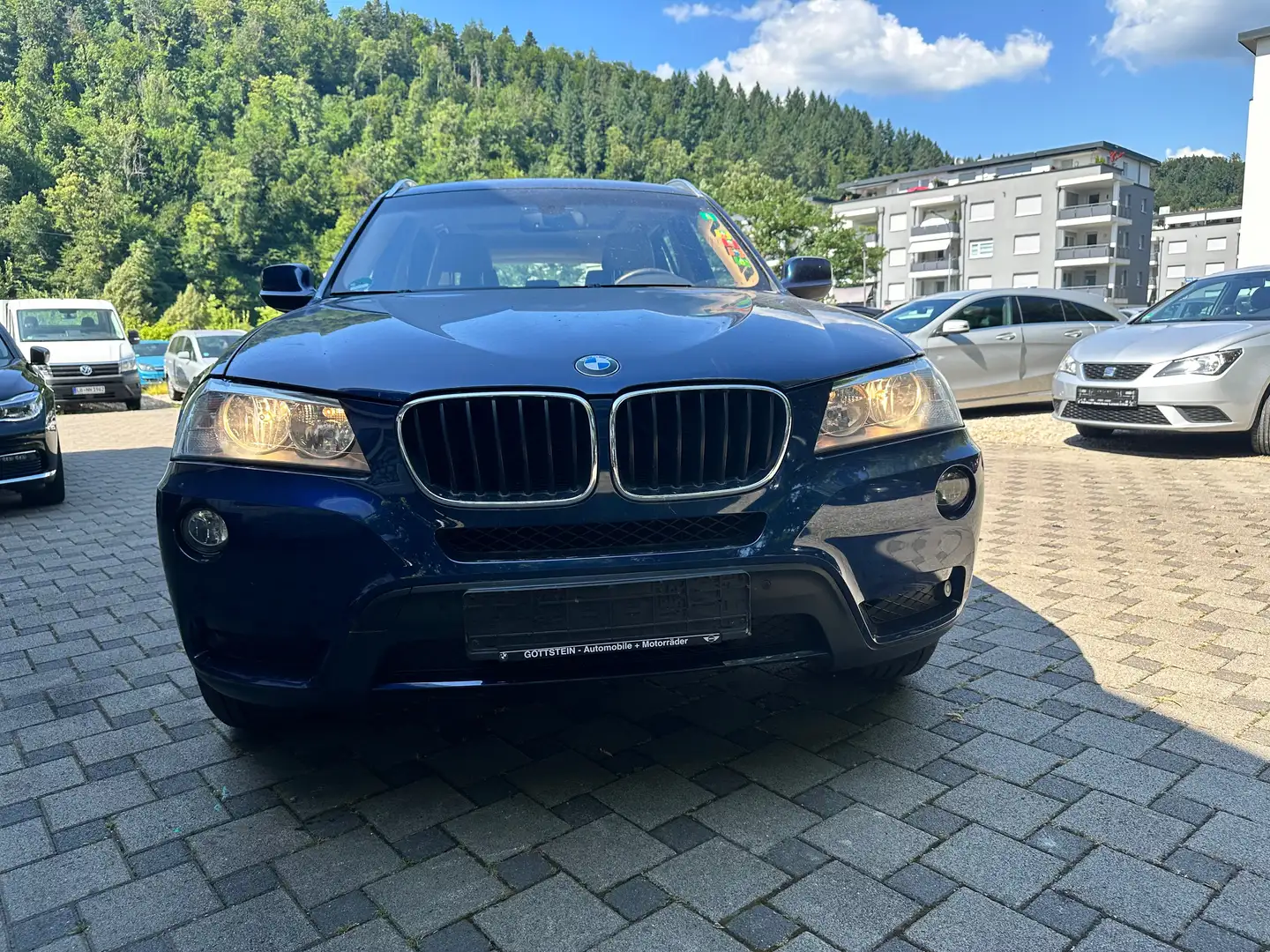 BMW X3 xDrive 20 d* HU 08/2026*92.000 km* Niebieski - 2