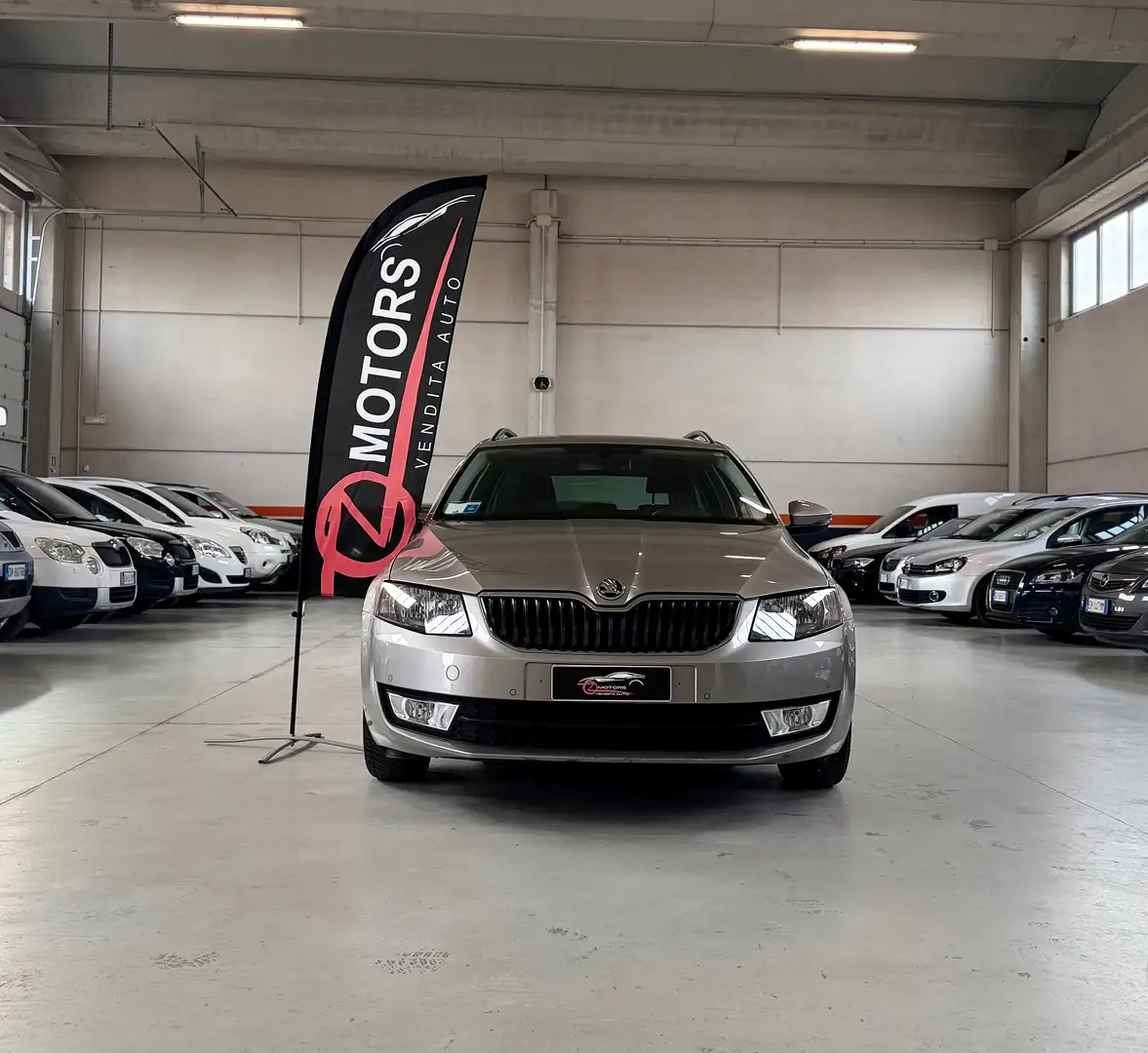 Skoda Octavia Octavia Wagon 1.4 tsi g-tec Executive 110 METANO Grijs - 1