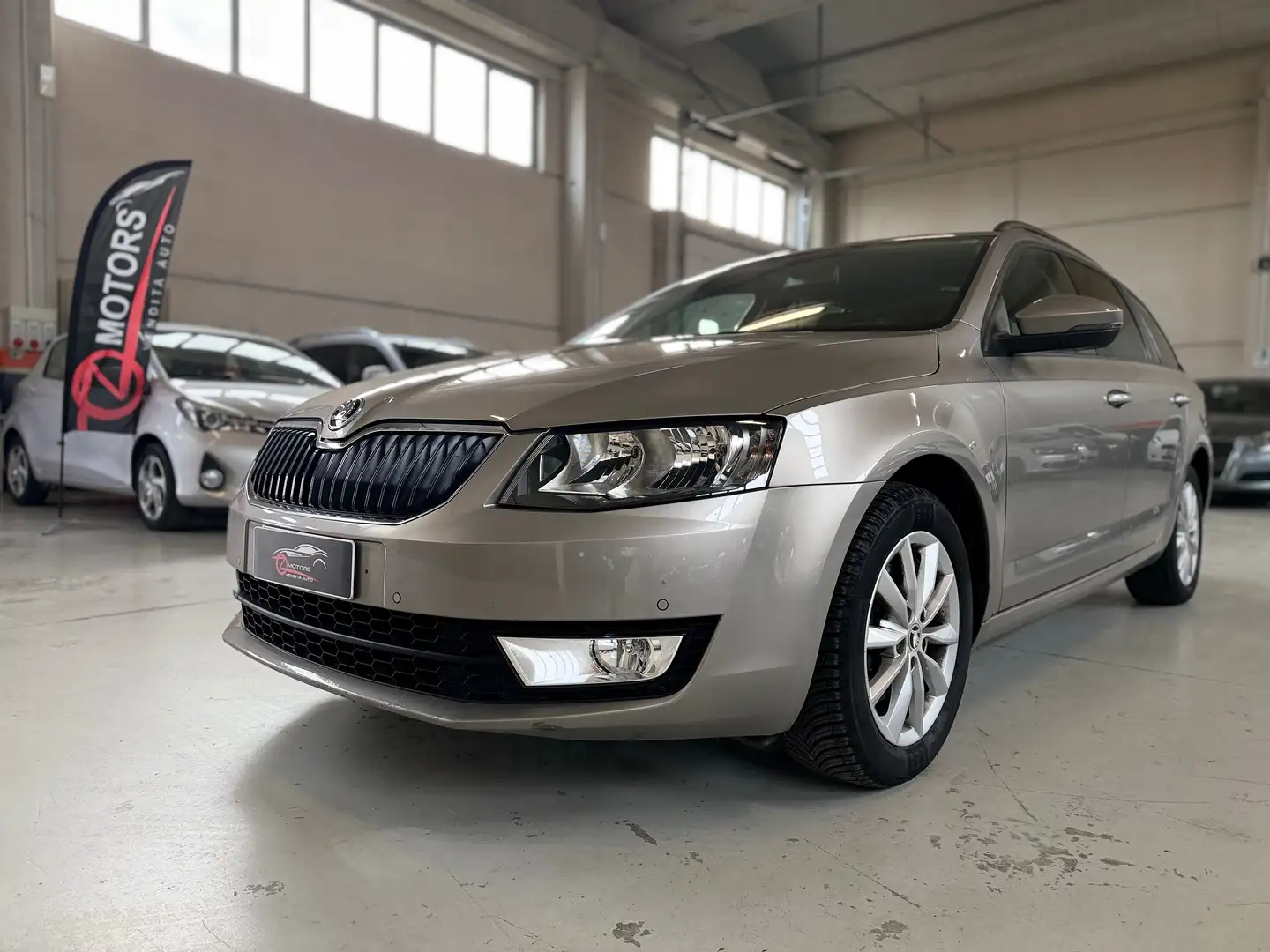 Skoda Octavia Octavia Wagon 1.4 tsi g-tec Executive 110 METANO Grijs - 2